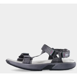 4F, Sandały męskie, Midshop shoes, ciemny szary, rozmiar