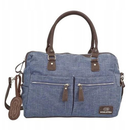 Torba do wózka z przewijakiem Nimme denim blue