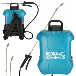 Opryskiwacz akumulatorowy Ogrodowy Plecak 16L Lanca 55-100cm Dedra