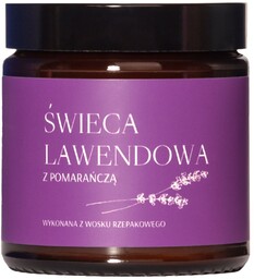 MGLIFE Świeca rzepakowa Lawenda z Pomarańczą 120ml