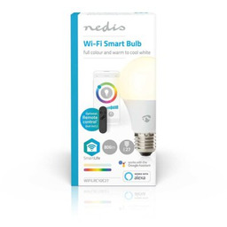 NEDIS Inteligentna żarówka LED SmartLife WIFILRC10E27 9W E27