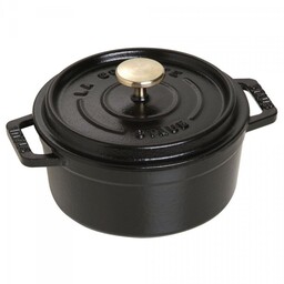 Staub Garnek żeliwny Okrągły 400 Ml, Czarny La