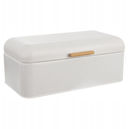Chlebak metalowy biały Whiteline 42x24x16,5 cm
