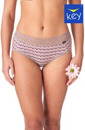 Figi damskie midi bikini (2 pack) wzorzyste