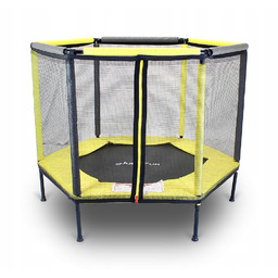 Trampolina-kojec Do Domu I Ogrodu 140 Yellow