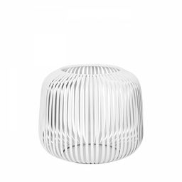 Blomus LITO Lampion - Świecznik 17 cm Biały