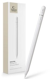 TECH-PROTECT DIGITAL MAGNETIC STYLUS PEN 3 IPAD WHITE