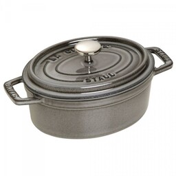 Staub Garnek żeliwny Owalny 600 Ml, Grafitowy La