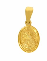 Złoty medalik z wizerunkiem Matki Bożej ME.00066 pr.585
