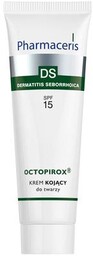 PHARMACERIS DS Octopirox Krem kojący do twarzy SPF15,