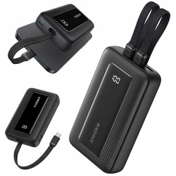 Powerbank Anker Zolo 10000 Mah Usb Wbudowany Kabel