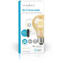 NEDIS Inteligentna żarówka LED SmartLife WIFILRT10A60 4.9W E27