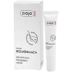 Ziaja Med Kuracja Pod Oczy, rozjaśniający żel pod