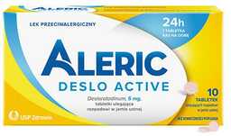 Aleric Deslo Active 5 mg - 10 tabletek