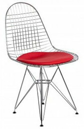 D2 Net Krzesło 49x40 cm, czerwone 63357