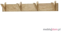 Wieszak poziomy BANTRY 80, Dąb olejowany