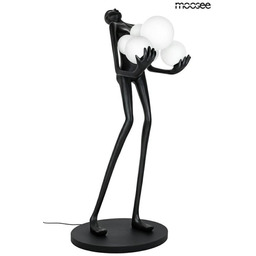 MOOSEE lampa podłogowa HUMAN czarna