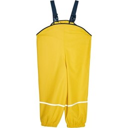 Playshoes Spodnie przeciwdeszczowe 405424 M Żółty Regular Fit