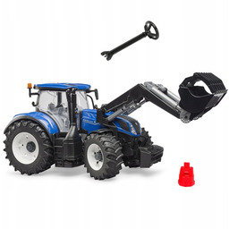 Bruder 03121 Traktor New Holland z ładowaczem czołowym