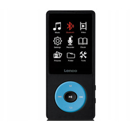 Odtwarzacz MP3/MP4 Lenco Xemio-860BU 8GB Czarno-niebieski