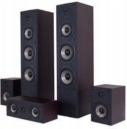 Quadral Quintas 6500 Le 6650 Rear Center Black-Walnut