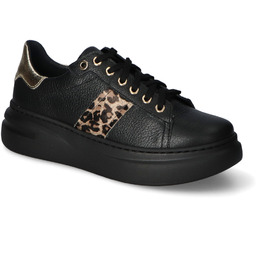 Sneakersy Tuomo TINO Czarny-panterka groch