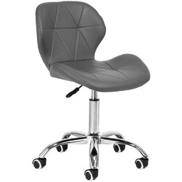 Taboret kosmetyczny QS-06 szary
