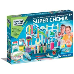 CLEMENTONI Zabawka edukacyjna Naukowa zabawa Lab Super Chemia