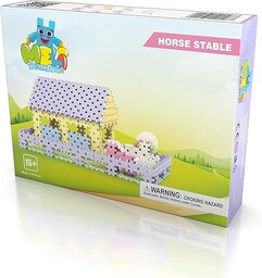 Meli 67235 Basic Thematic stajnia kreatywna zabawka, kolorowa
