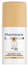 PHARMACERIS F Fluid Intensywnie Kryjący "03" z SPF20