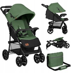 WÓZEK Spacerowy Spacerówka LEKKI Składany Duże Koła +