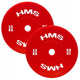 Talerze Olimpijskie Techniczne Pe TPP02 Red 2 x