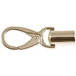 Karabinek na okrągłą Rączkę 13x69mm Złoty