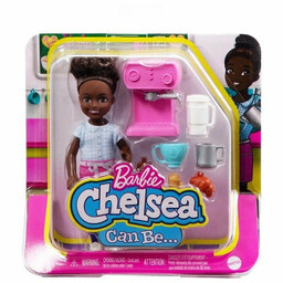 Mattel, Barbie, Lalka Chelsea Możesz być Kariera Barista