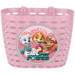 NICKELODEON Koszyk na rower Psi Patrol Girls Plastikowy