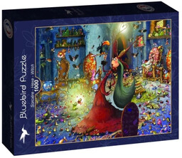 Puzzle 1000 Czarownica Francois Ruyer - Bluebird Puzzle