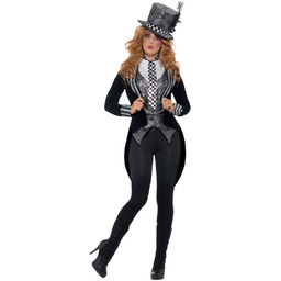 Deluxe Dark Miss Hatter Costume