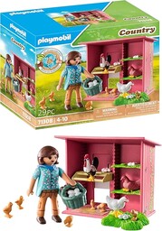 PLAYMOBIL Country 71308 Kury z pisklętami,z uroczo zaprojektowanymi