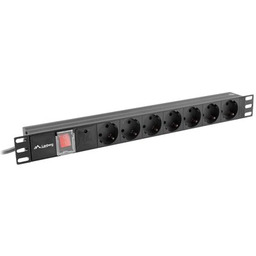 Lanberg listwa zasilająca rack PDU 19'' 1U 16A