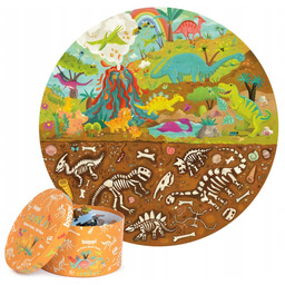 Puzzle okrągłe 150 Dinozaury