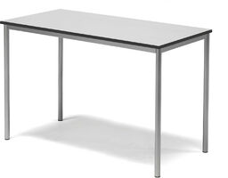 Stół SONITUS, 1400x700x900 mm, laminat HPL szary, szary