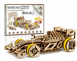 Wooden.City Drewniany Model Puzzle 3D Bolid