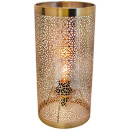 Lampa Stołowe By Rydéns, Hermine, złoty mosiężny, salon,