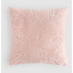 Poszewka Haftowana Hopillow 45x45 cm z motywem królika