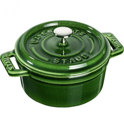 Staub Mini Garnek żeliwny Okrągły 250 Ml, Zielony