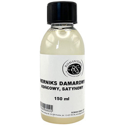 Werniks damarowy końcowy - satynowy, 150 ml