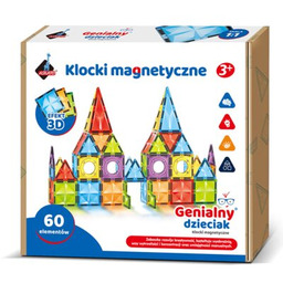 ASKATO Klocki magnetyczne Genialny dzieciak 127705