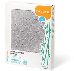 BabyOno kocyk dzianinowy bambusowy 1479/02