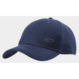 Czapka z daszkiem strapback unisex 4F 4FWSS24ACABU271-31S Granatowy