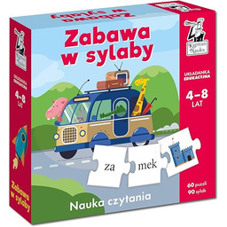 Zabawa w sylaby. Układanka edukacyjna (4-8 lat). Kapitan